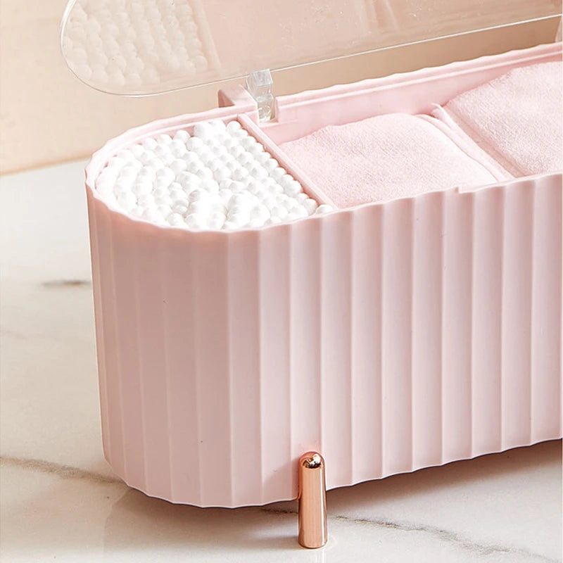 Cosmetic Storage Box with Lid