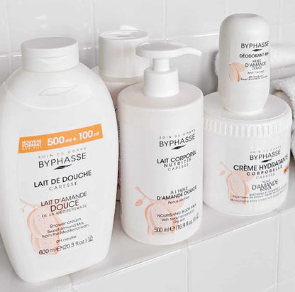 Collection of Byphasse skincare products on a white surface