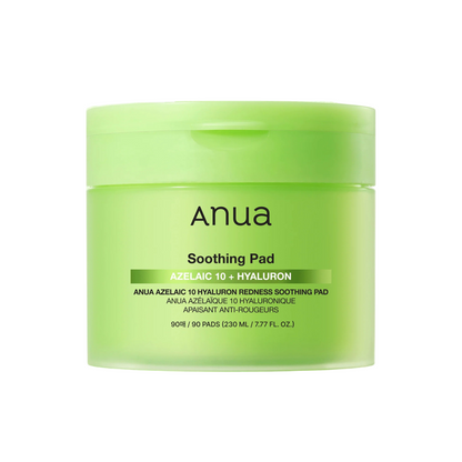 Anua Azelaic 10 Hyaluron Redness Soothing Pad 90 Pads