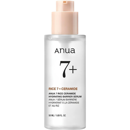 Anua 7+ Rice Ceramide Hydrating Barrier Serum 50ml