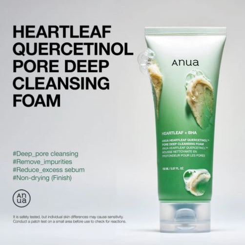Heartleaf Quercetinol Pore Deep Cleansing Foam 150ml