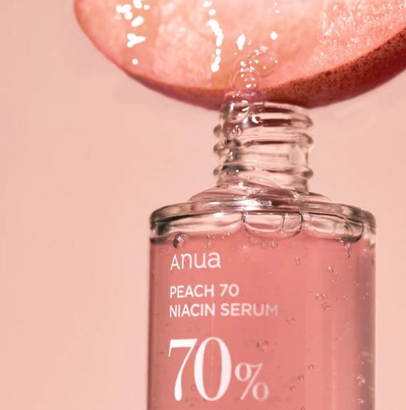 Anua Peach 70 Niacinamide Glow Serum 30ml