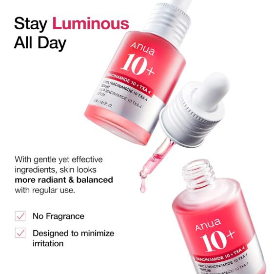 Anua Niacinamide 10% + TXA 4% Serum 30ml