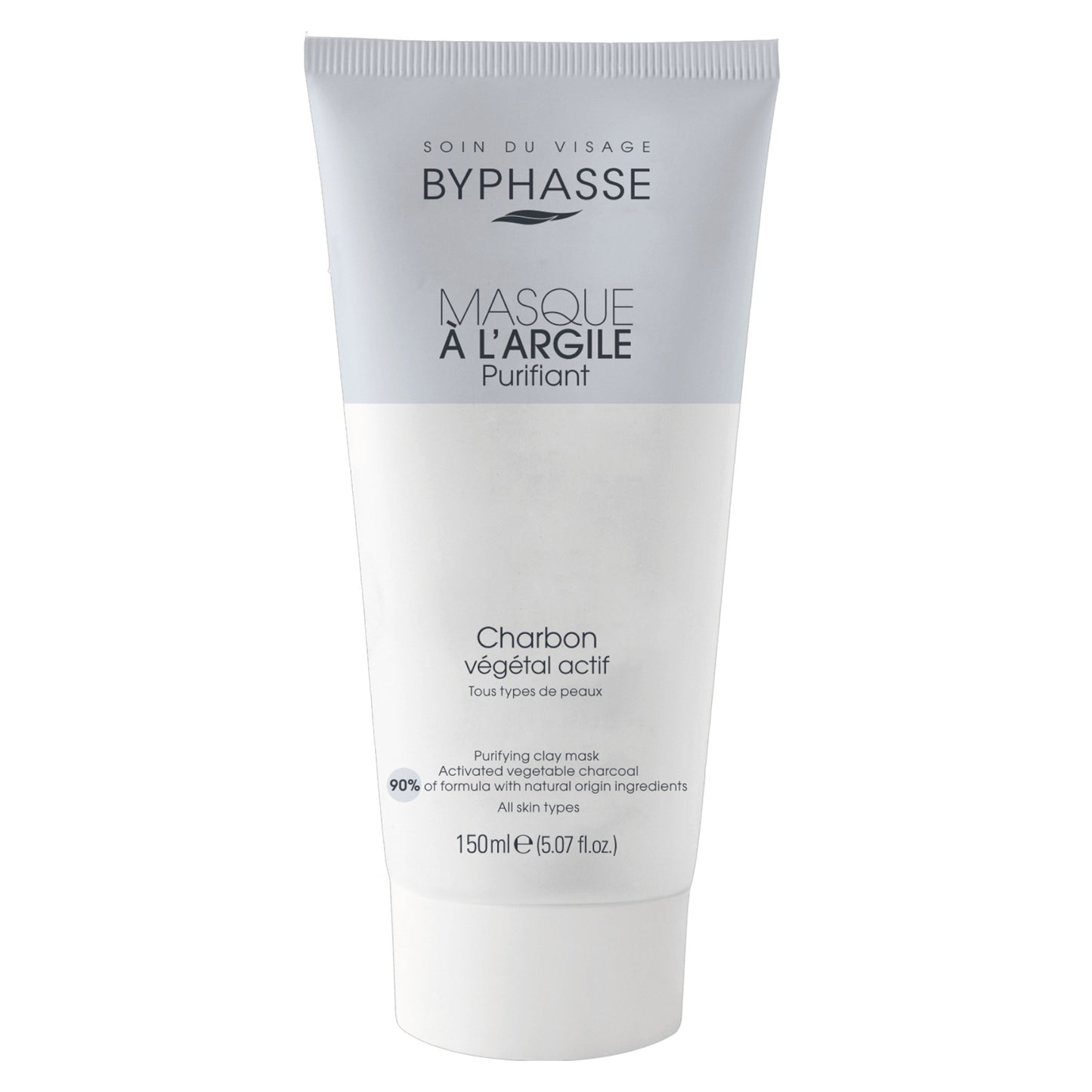 Byphasse, Byphasse, Charcoal, Purifying, Clay Mask, 150 ml