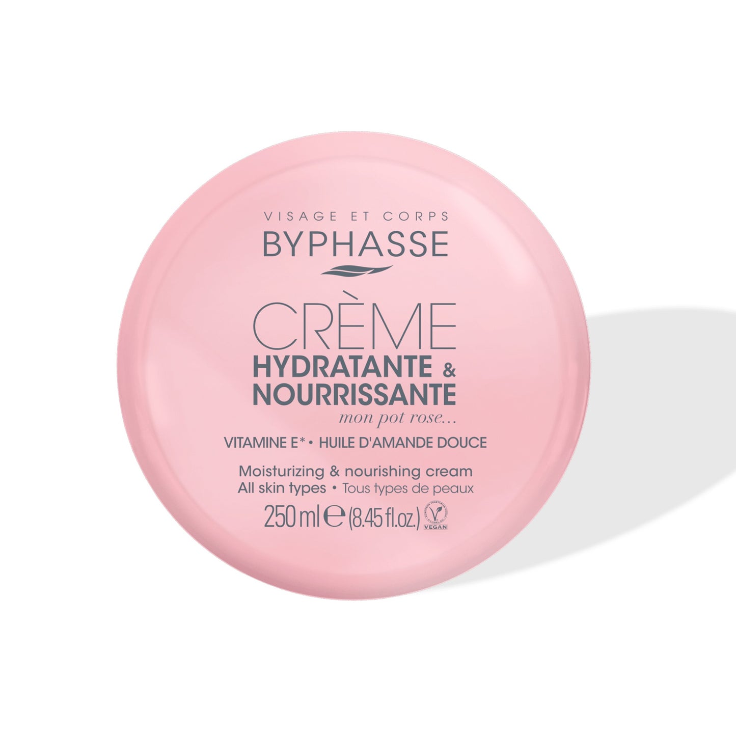 Byphasse, Byphasse, Vitamin E, Moisturizing, Cream, For Face & Body, 250 ml