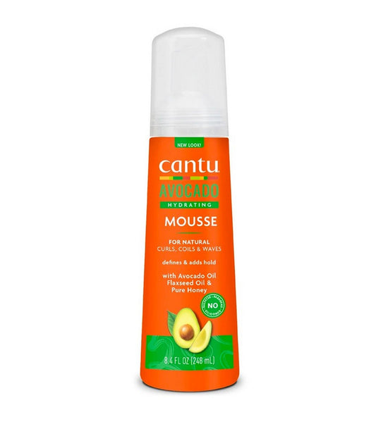 Cantu Avocado Oil Definition & Control Light Hold Hair Styling Mousse