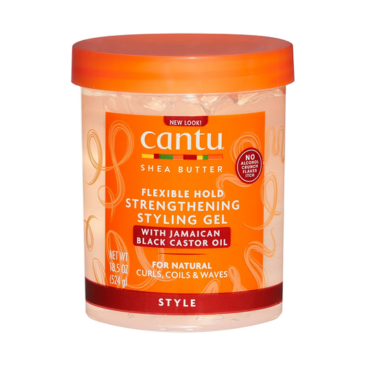 Cantu Shea Butter Strengthening Flexible Hold Hair Styling Gel