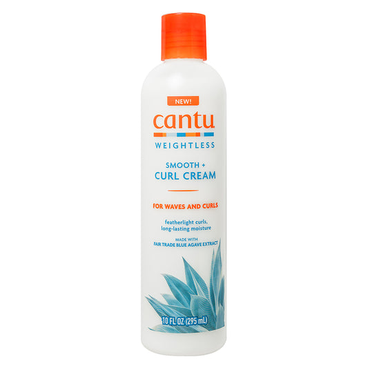 Cantu Weightless Smooth + Curl Defining Leave-In Cream Treatment
