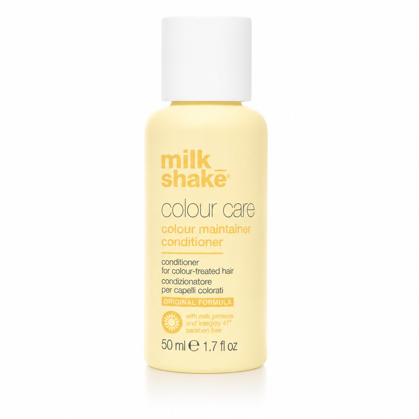 Milk Shake Colour Care conditioner bottle on a white background