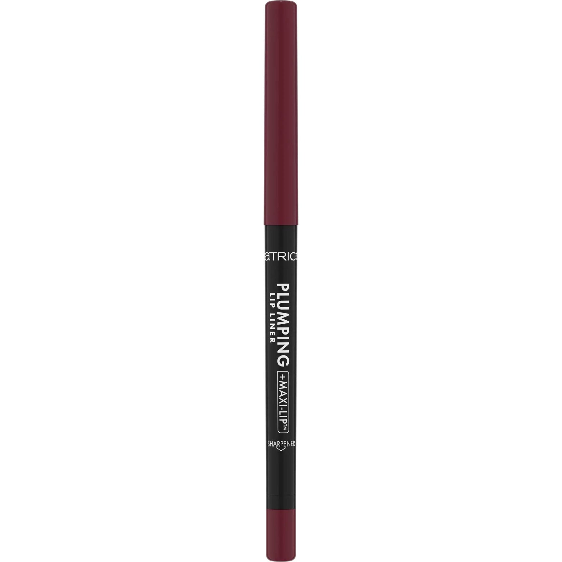 Lip liner pencil with brand name on a white background