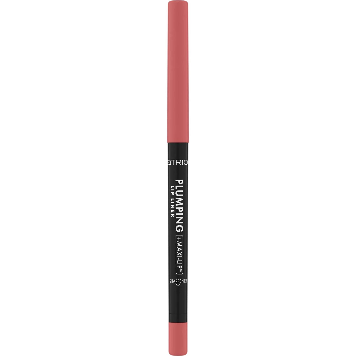 Lip liner pencil with brand name on a white background
