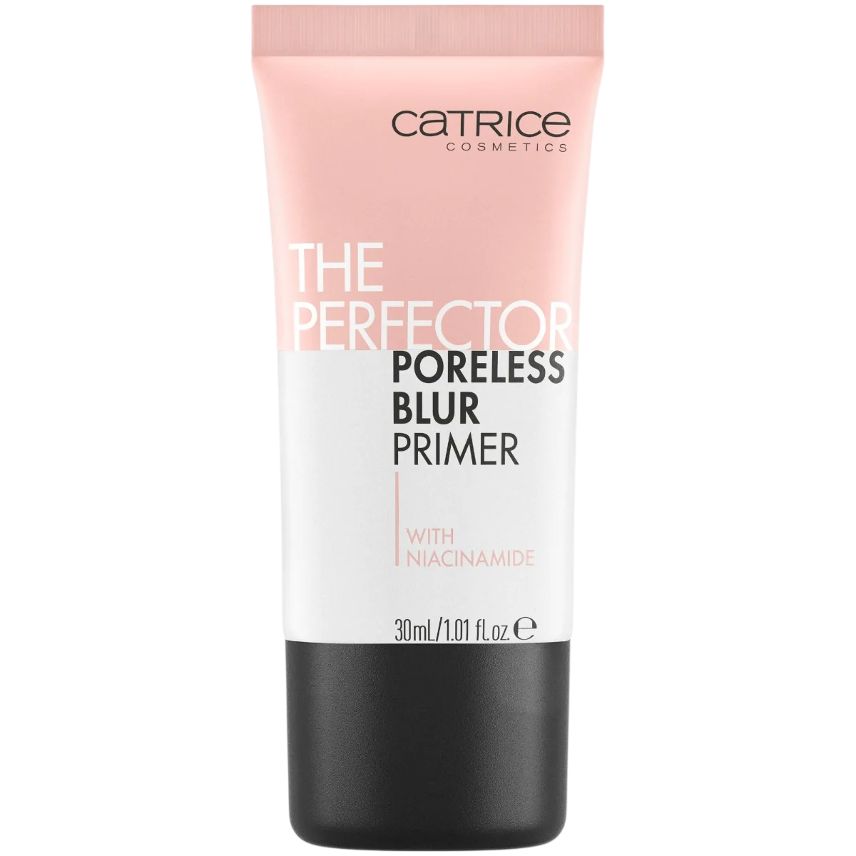 Catrice Poreless Blur Primer bottle on a white background