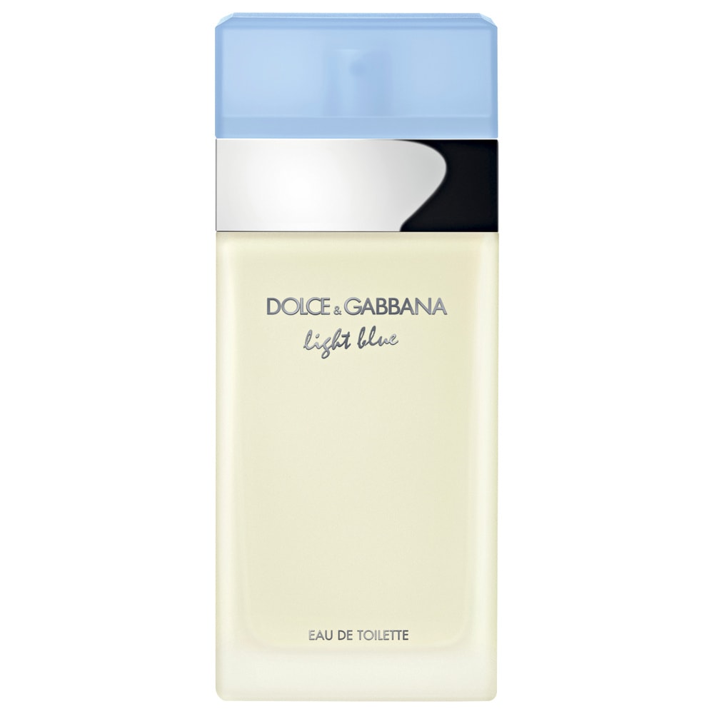 Dolce & Gabbana Light Blue perfume bottle on a white background