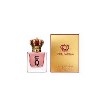 Dolce & Gabbana perfume bottle and packaging on a white background