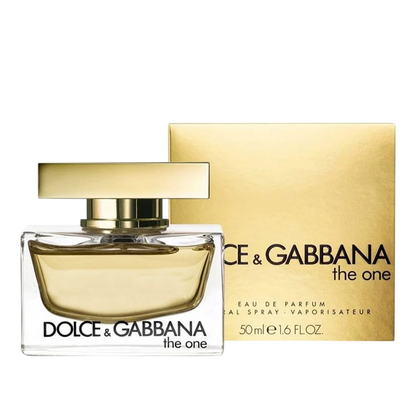 Dolce & Gabbana perfume bottle and packaging on a white background