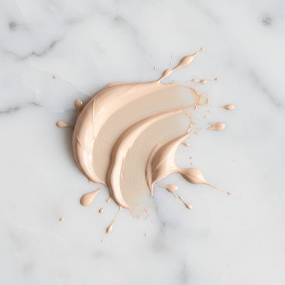 Rodial Glass Illuminating Liquid Concealer Shade 1 – ivory porcelain texture swatch