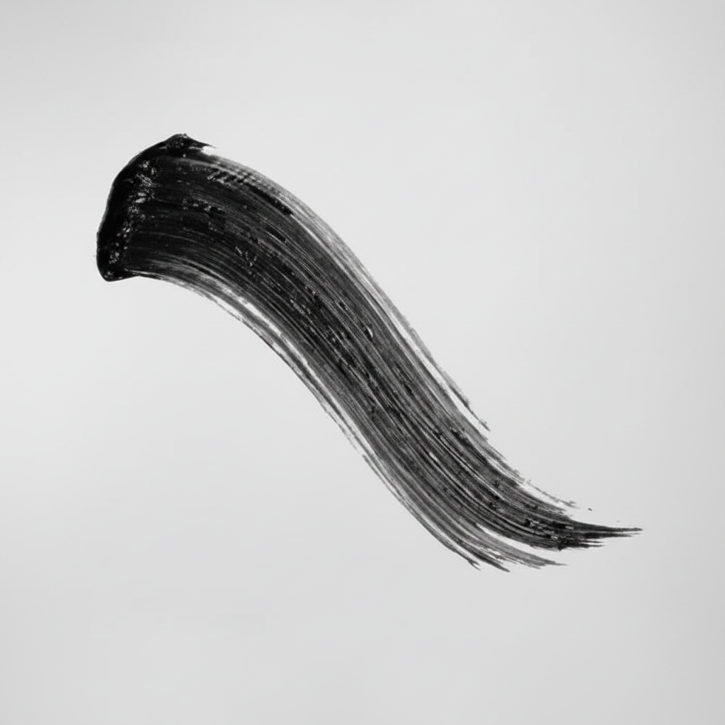 Rodial Mascara XXL black mascara texture brushstroke