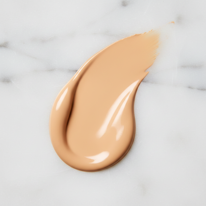 Rodial Glass Hyaluronic Acid Tinted Moisturizer Shade 2 – warm beige texture swatch