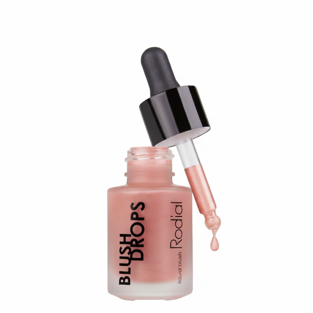 Rodial Blush Drops Sunset Kiss open with dropper - square format