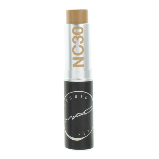 Makeup stick with 'NC30' and 'MAC' branding on a white background