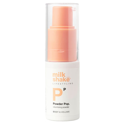 Milk Shake Powder Pop volumizing powder bottle on a white background