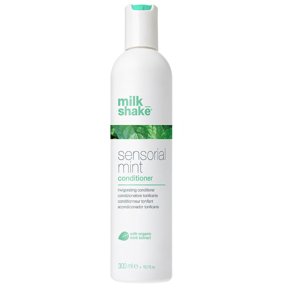 Milk Shake Sensorial Mint conditioner bottle on a white background