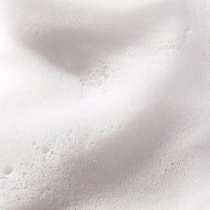Close-up of white foam texture