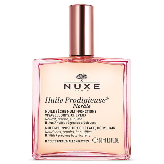 Nuxe, Huile Prodigieuse Multi-Purpose Floral, Body Oil, For Face, Body & Hair, 50 ml