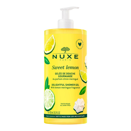 Nuxe, Sweet Lemon, Cleansing, Shower Gel, For All Skin Types, 750 ml