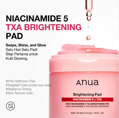 Anua Niacinamide 5% + TXA Brightening Pads