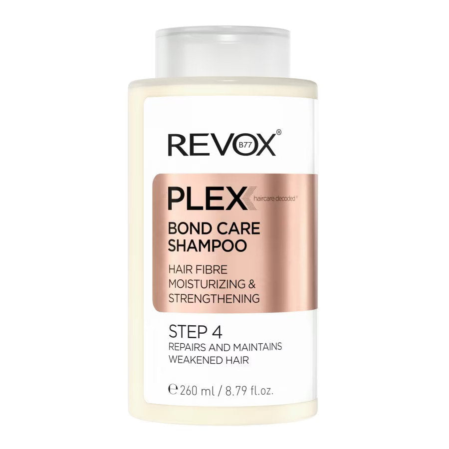 Revox B77 Plex Bond Care Shampoo Step 4 Hair Fibre Moisturising & Strengthening 260 ml