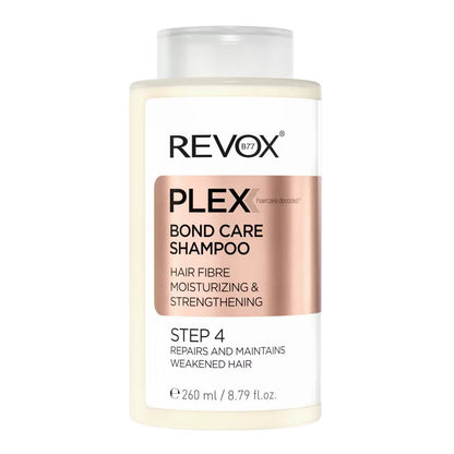 Revox B77 Plex Bond Care Shampoo Step 4 Hair Fibre Moisturising & Strengthening 260 ml