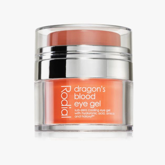 Jar of Rodial Dragon's Blood Eye Gel on a white background