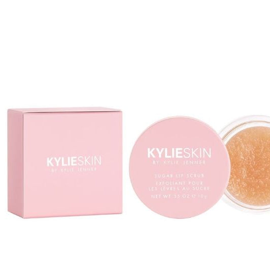 Kylie Skin product with pink packaging on a white background