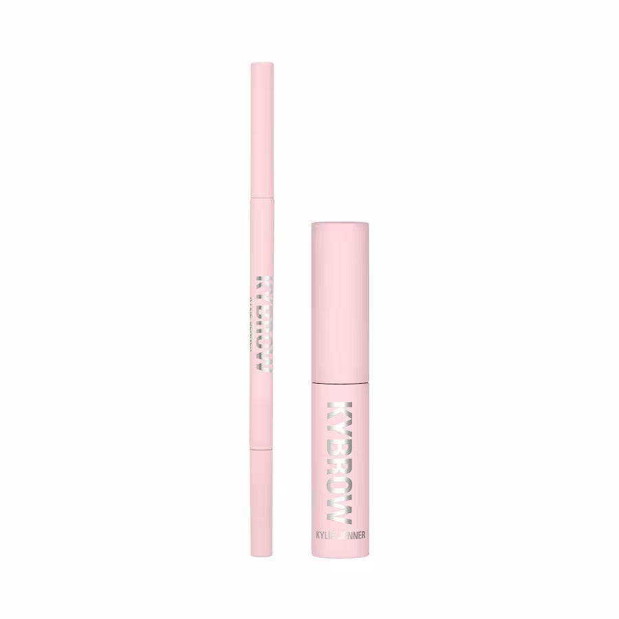 Pink makeup product with visible brand name on a white background