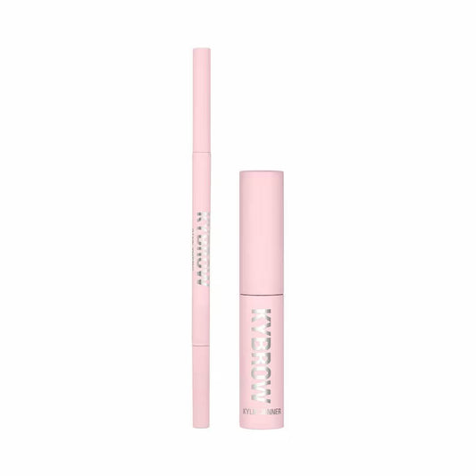 Pink makeup product with visible brand name on a white background