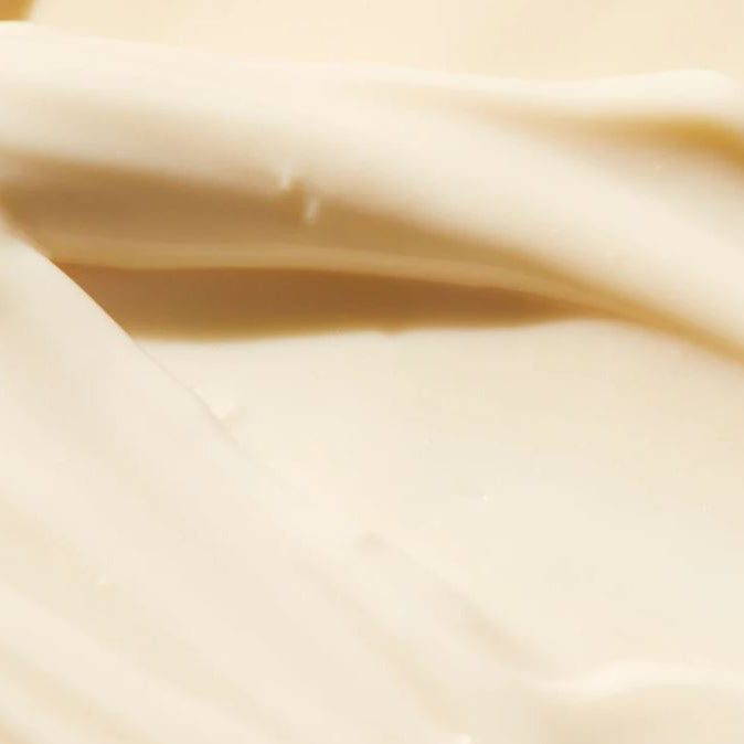 Close-up of beige fabric with folds
