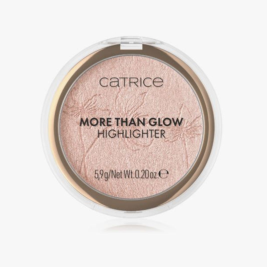 Catrice highlighter compact on a white background