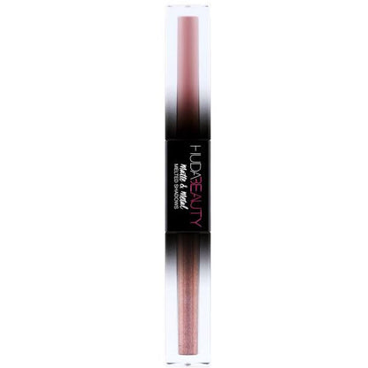 Huda Beauty lip liner packaging on a white background