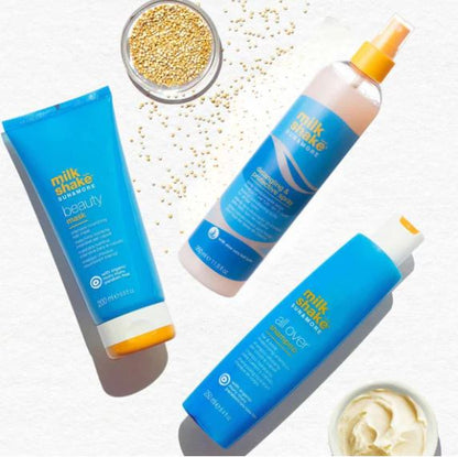 Milk Shake skincare products on a white background with visible branding.
